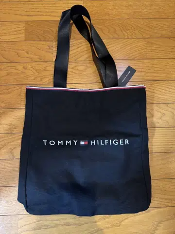 미사용 새상품 TOMMY HILFIGEA 타미힐피거 토트백 블랙