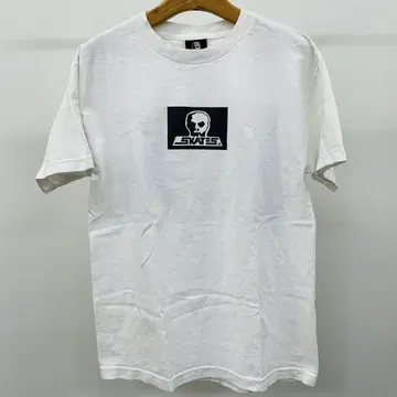 SKULL SKATES 스컬 스케이트 로고 티셔츠 화이트