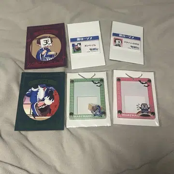 우리들 로손 콜라보 굿즈 마로손 조무 로보로 캔뱃지 키링