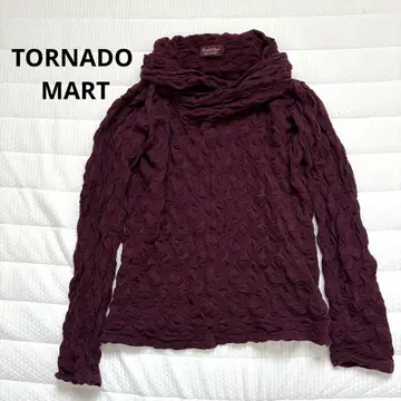 토네이도 마트 TORNADO MART 코튼 티셔츠 보르도