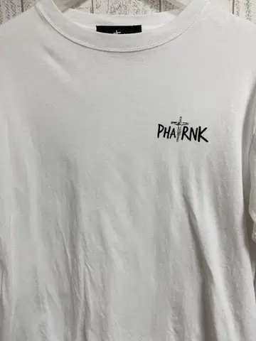 PHARNK T셔츠 화이트