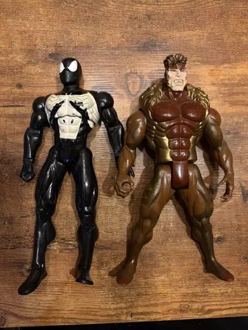 marvel 스파이더맨 세이버투스 피규어 세트
