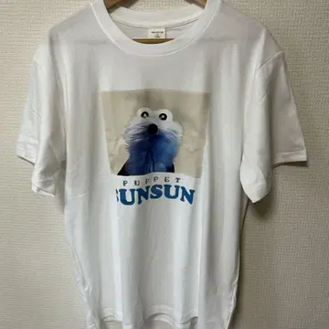 PUPPET SUNSUN T셔츠 화이트 L 사이즈
