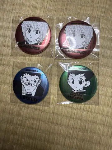 HUNTER x HUNTER 데 컬렉션 캔뱃지 크라피카 레오리오 곤