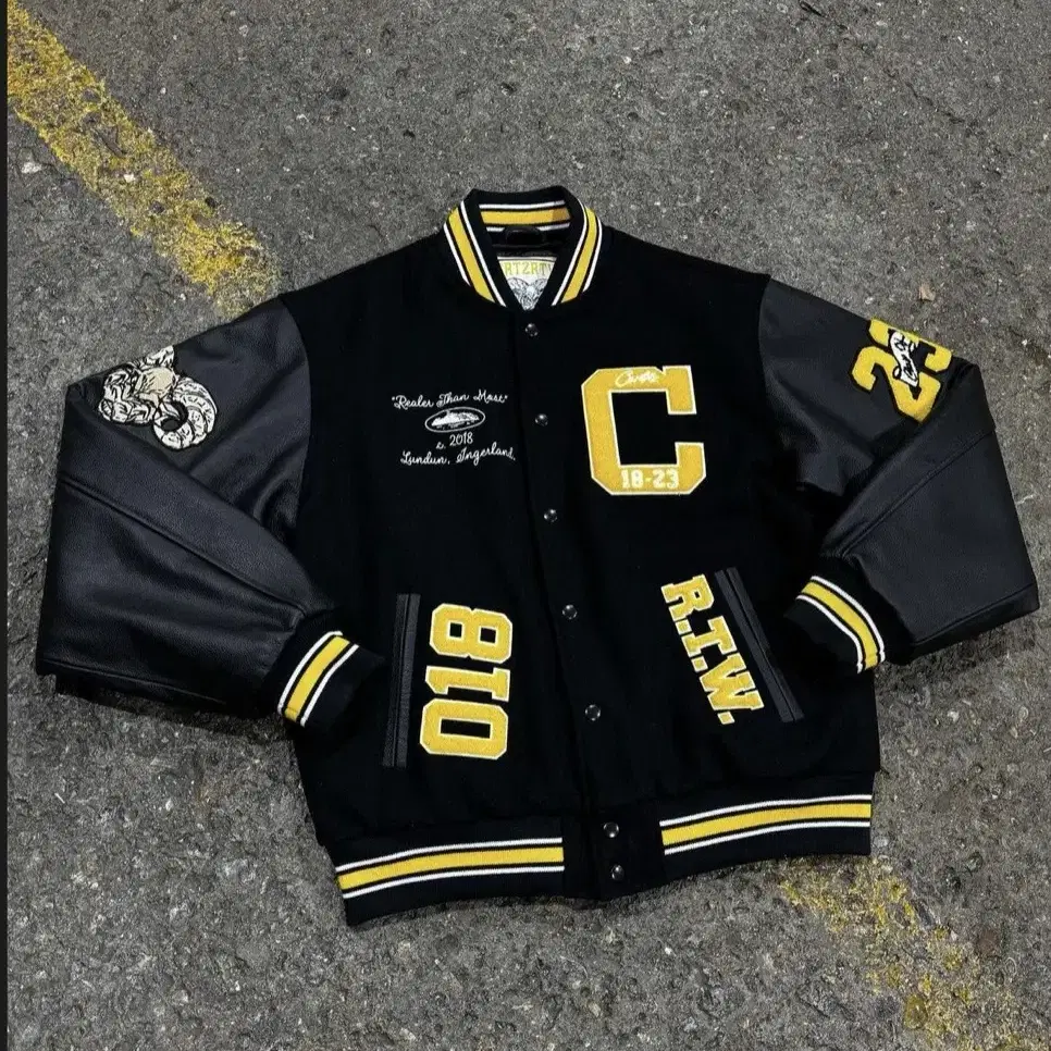 Corteiz Goat Varsity Jacket #바시티,#코르테에즈,#나이키코르테이즈