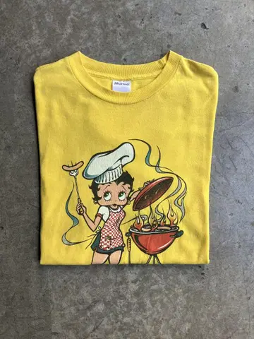 BETTY BOOP 티셔츠 2002년제 USA제 마리나택 베티 부프