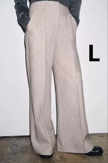 ZARA 자라 ZW 컬렉션 와이드 레그 팬츠 새상품, 미사용