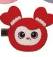 GIGO 한정판 TWICE LOVERYS 봉제 인형 헤어핀 채영