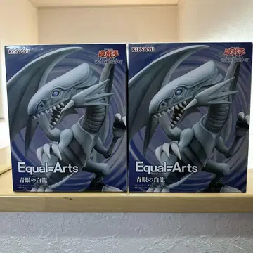 유희왕 Equal Arts 블루아이즈 화이트 드래곤 2세트