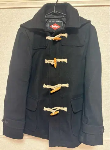 리 쿠퍼 블랙 더플 코트 M 사이즈