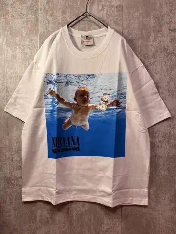 [ 새상품 ] Nirvana 닐바나 NEVERMIND 밴딩T셔츠