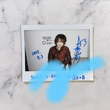DIAURA 타츠야 친필 사인 폴라로이드 어리석은 백성의 날 2025