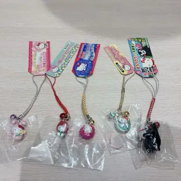 헬로키티 고토치 스트랩 5세트