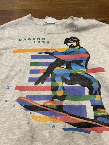 희귀 레어 상품 1998 NAGANO 올림픽 맨투맨 진품