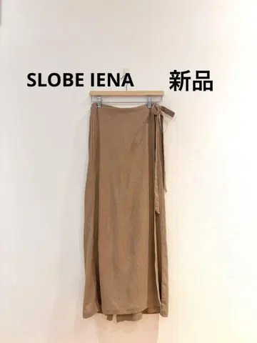 택 포함 새상품 SLOBE IENA 슬로프이에나 랩 저리 팬츠 38