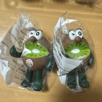 제스프리 키위 캐릭터 피규어 2체 세트