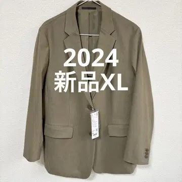 [ 새상품 ] 유니클로 테일러드 자켓 릴랙스 핏 올리브 XL