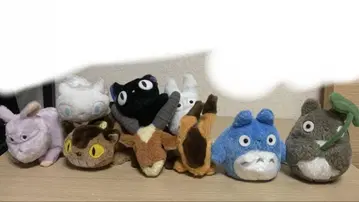 지브리 캐릭터 봉제 인형 세트