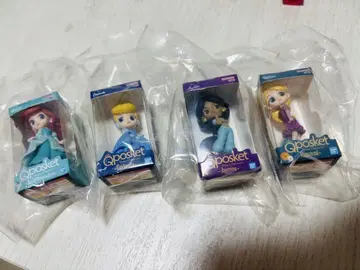 Qposket 디즈니 프린세스 4체 세트