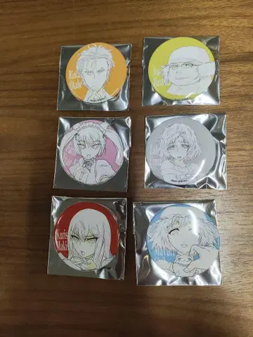 steins;gate 슈타인즈게이트 캔뱃지 6종 세트