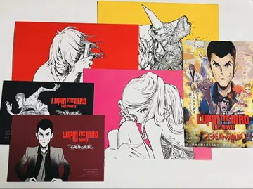 LUPIN THE IIIrd 지겐 고에몬 후지코 빵 혜택 전단지