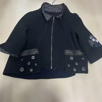 이타리야 11호 울 코트 GK 컬렉션 레오파드 무늬