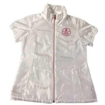 Munsingwear 나일론 자켓 메쉬 반팔 화이트 M