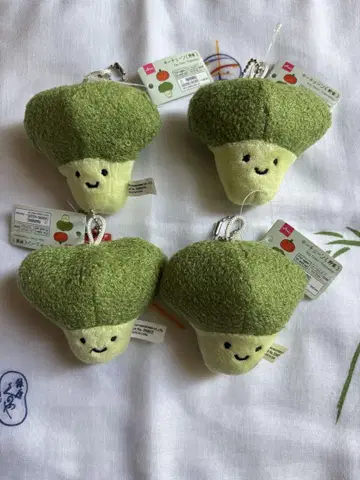 DAISO 키체인(야채) 브로콜리 2개