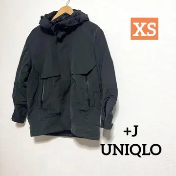 UNIQLO +J 하이브리드 다운 오버사이즈 파카 나일론 자켓