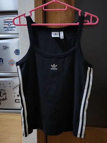 아디다스 오리지널 쓰리 스트라이프 탱크탑