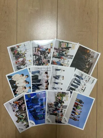 나니와단시 집합 공식 사진 12장 세트