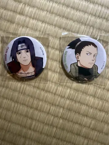 NARUTO 베이스야드 도쿄 노멀 캔뱃지 우치하 이타치 시카마루