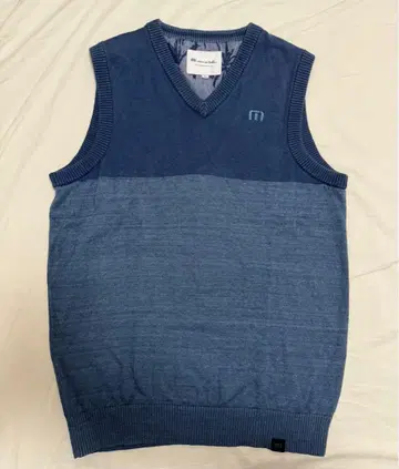 트래비스 매튜 니트 베스트 네이비 남성용 M 사이즈