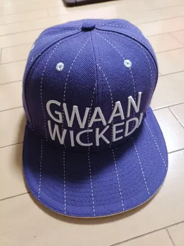 GWAAN WICKED 보라색 캡