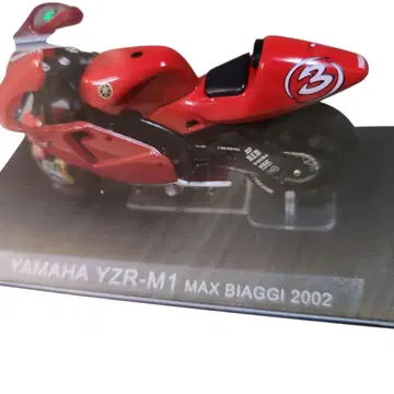 YAMAHA YZR-M1 Max Biaggi 2002 미니 바이크