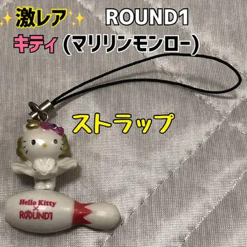 초레어 ROUND1 키티(마릴린 몬로) 스트랩 라운드원