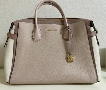 MICHAEL KORS 토트백 (핑크 베이지 바이컬러)