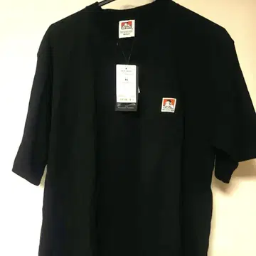 BEN DAVIS T셔츠 블랙 포켓 부착 M 사이즈 택 포함