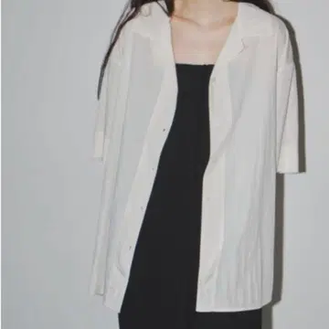 TODAYFUL 하프 슬리브 크레이프 셔츠