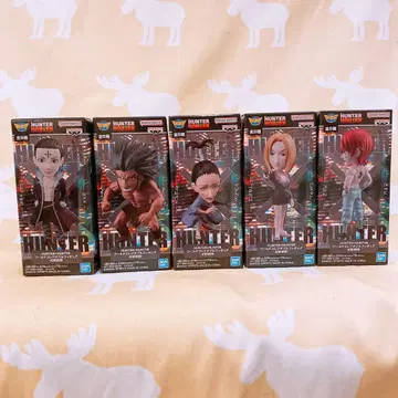 HUNTER x HUNTER 월드 컬렉션 피규어 5체 세트