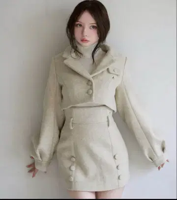 Blair short jacket beige