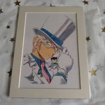 명탐정 코난 아무로 토오루 괴도 키드 A4 프레임 포함