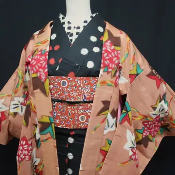 [ Umeko ] U170 기장 99cm 앤티크 명선 장겉옷