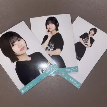 노기자카 생사진 나카니시 아루노 라이브 셔츠 도쿄 컴프
