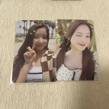 NMIXX photobook 지우 트레이딩 카드