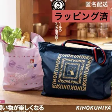 기내 한정판 JAL KINOKUNIYA 기노쿠니야 토트백 & 에코백 세트