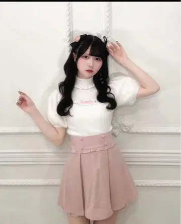 Meltie 스커트 핑크