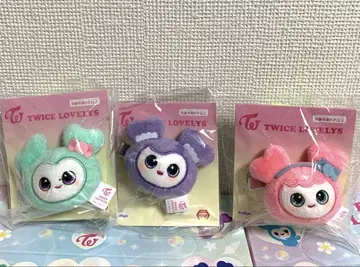 TWICE GiGO 봉제 인형 헤어핀 BABY LOVELYS 미사모