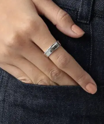 새상품 AFTER SHAVE CLUB / R-65 Silver Ring