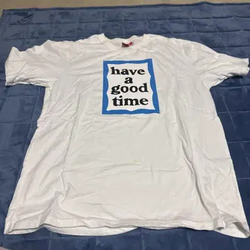 have a good time 셔츠 화이트